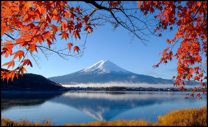 Lake Kawaguchiko, Japan