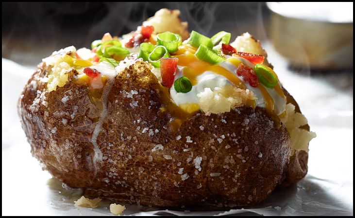 Loaded Idaho Baked Potato