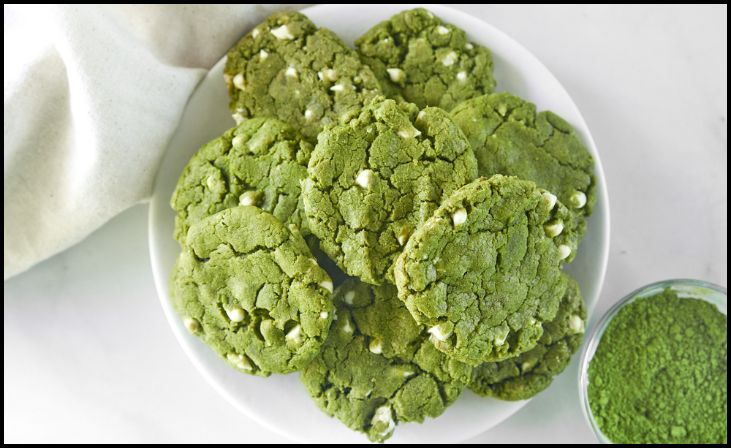 Matcha Green Tea Cookies