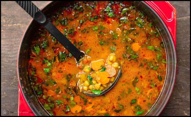 Mediterranean Chickpea Soup