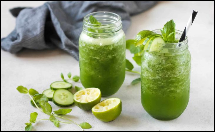 Refreshing Cucumber Mint Smoothie