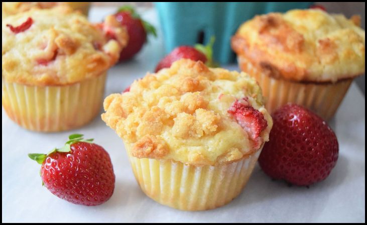 Rhubarb Muffins