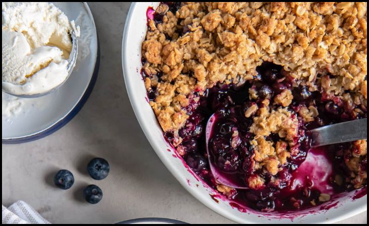 Variations and Additions to Blueberry Cobbler