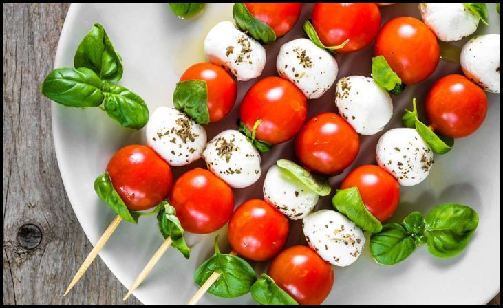  Caprese Skewers