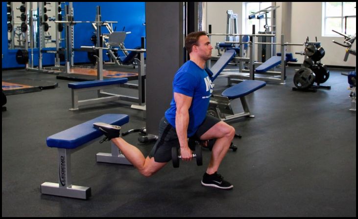 Dumbbell Split Squats