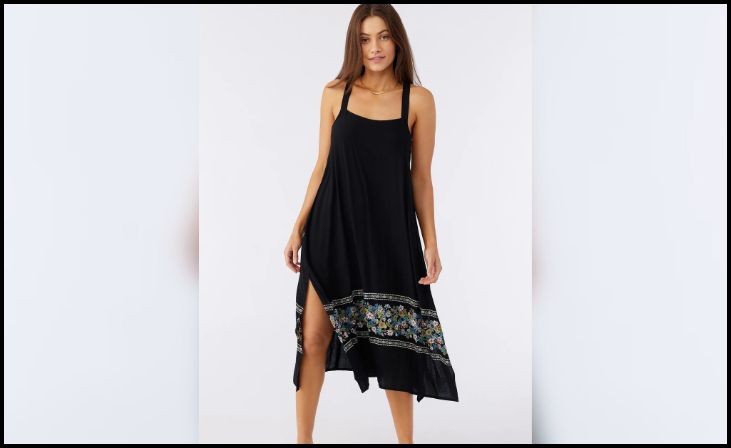 O'Neill Miranda Woven Midi Dress