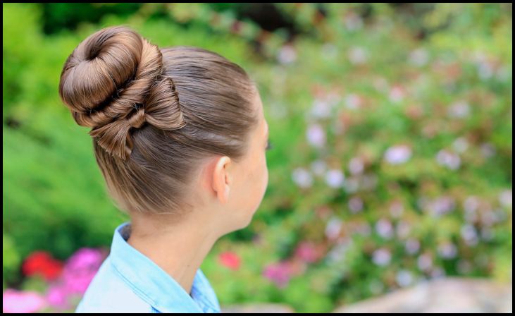 Space Buns with Bangs