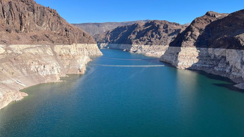 lake mead water levels change at rate not seen in years